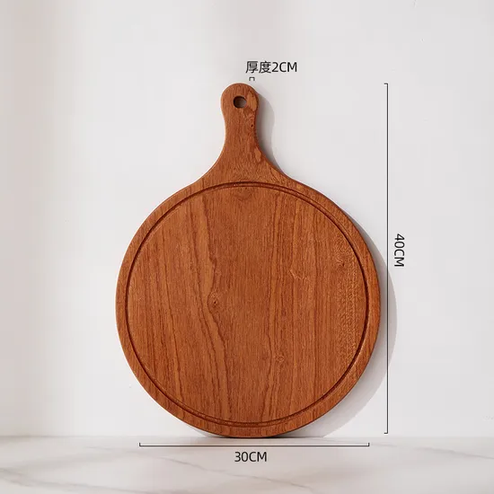 Heavy Duty Ebony Wood Cheese Board Set of 2
