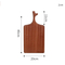 Ebony Wood Cutting Board Serving Board Set of 3 for Camping