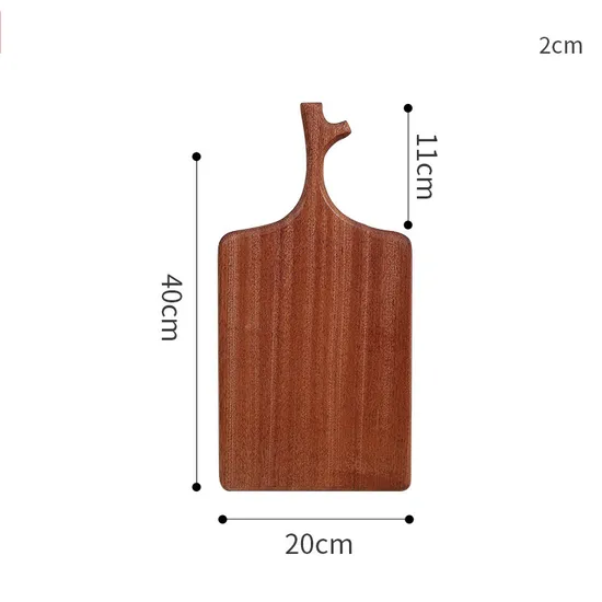 Ebony Wood Cutting Board Serving Board Set of 3 for Camping