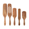 Hot Selling Acacia Wood Spatula for Sauce Pizza Salad Mixing