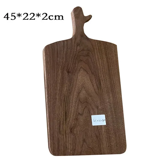 Multipurpose Organic Walnut Serving Platter for Cheese & Bread