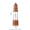 Lighthouse - Shaped Versatile Solid Wood Manual Pepper Grinder Pepper Mill for Home