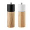 6-Inch Rubber Wood Manual Pepper Mill Spice Grinder