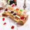 Household Bamboo Wooden Desktop Storage Shelf Party Banquet Dessert Shelf Food Cones Holders