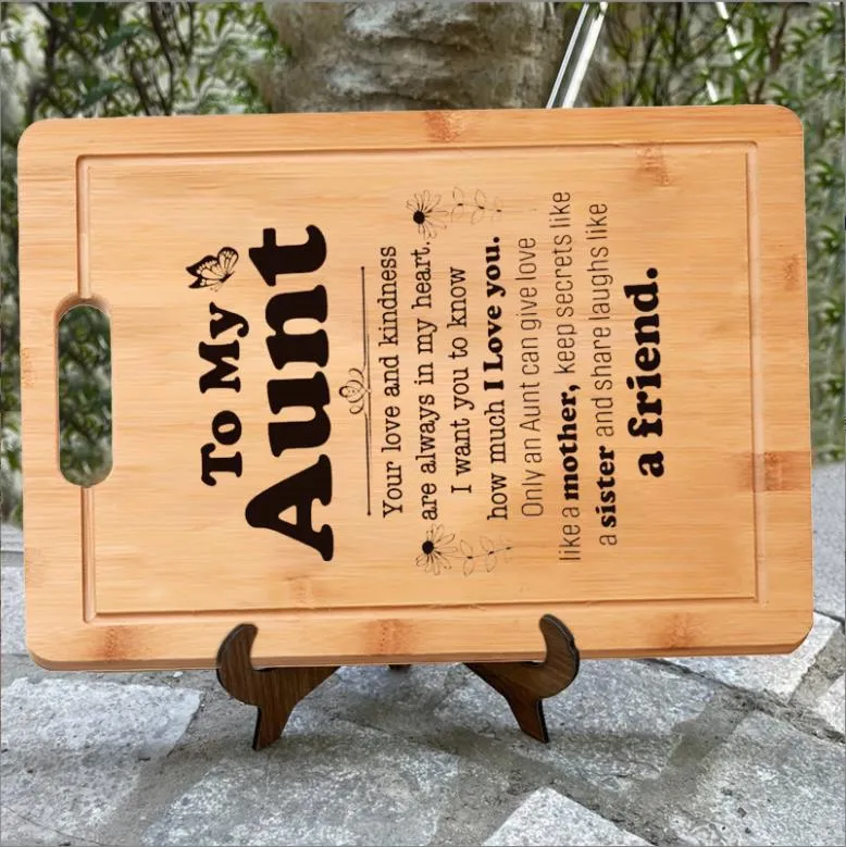 Premium Natural Custom Branding Bamboo Cutting Board with Oil Finish