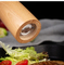 Manual Beechwood Pepper Grinder Spice Grinder Set for Kitchen