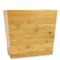 Rectangular Open Bamboo Trash Can Waster Basket for Home