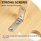 Durable Waterproof Bamboo Camping Table Wine Picnic Table for Family Trips