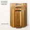 Hot Selling Acacia Wood Cutting Board Set of 3 with Holder