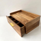 Custom Acacia Wood Coffee Storage Box Drawer Box Tea Set Storage Box