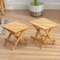 Portable Bamboo Folding Stool Outdoor Fishing Stool Camping Stool