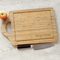 Double-Sided Rectangle Custom Bamboo Wood Cutting Board Set of 2 for Meat / Fruit / Vegetables