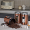 Stainless Steel Food Storage Box Tea Storage Jar Set Bottles and Canister with Lids