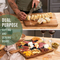 Wholesale Large Acacia Wood Cheese Cutting Serving Board with Handle