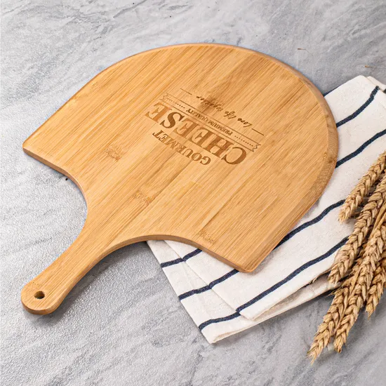 15.7X11.2 Inch Bamboo Pizza Cutting Serving Board