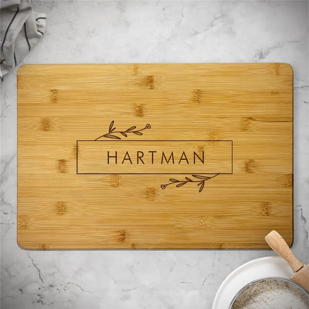 Elegant Bamboo Serving Board Cutting Board for Charcuterie and Cheese Displays