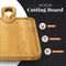Rectangular Acacia Wood Charcuterie Board Cutting Board with Handle