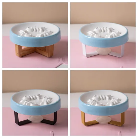 Anti - Choking and Anti - Spillage Pet Feeding Food Bowl for Dog and Cat