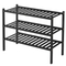 3 Tier Free Standing Bamboo Shoe Rack