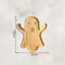 Halloween Ghost Shaped 2 PCS Bamboo Charcuterie Board Set Serving Plate for Food