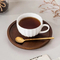 Decorate Dressing Table Large Round Walnut Wood Dried Fruit Tray Wooden Dinner Plate