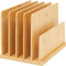 Bamboo and Wood Storage and Organization Rack Office Desk Folder for Stationery, Materials, Letters