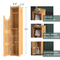 Bamboo Toilet Paper Shelf, Bathroom Organizer, Toilet Paper Holder Stand