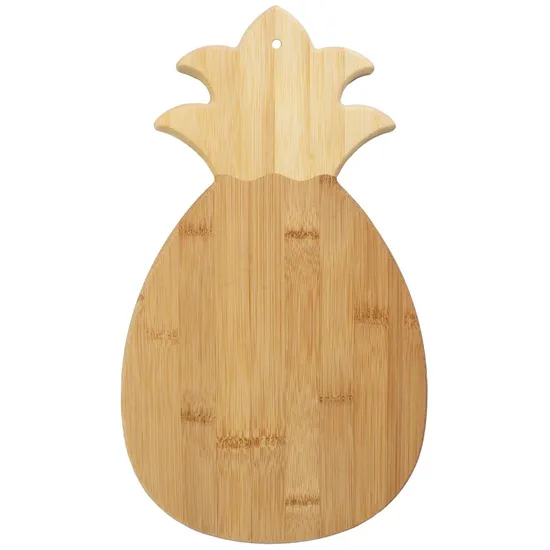 Tropical Pineapple Bamboo Serving Board for Fruits and Snacks