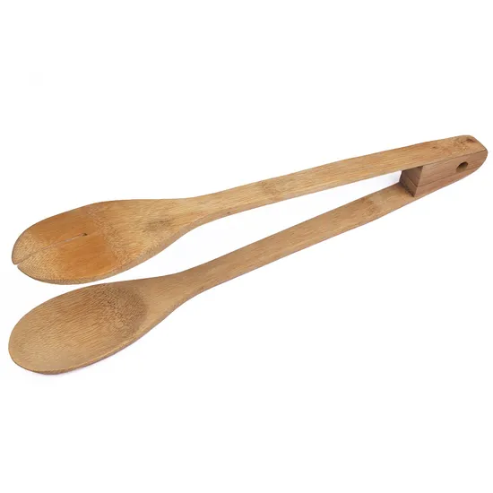 Manufacture Bamboo Kitchen Food Tongs