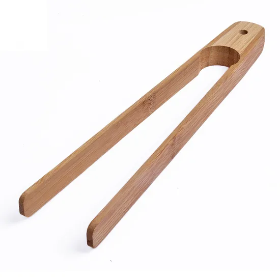 Bamboo Serving Tongs for Kitchen