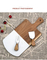 White Marble and Acacia Wood Cutting and Chopping Board for Cheese and Charcuterie