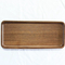 Custom Rectangular Round and Square Black Walnut Wooden Serving Tray / Dinner Plate