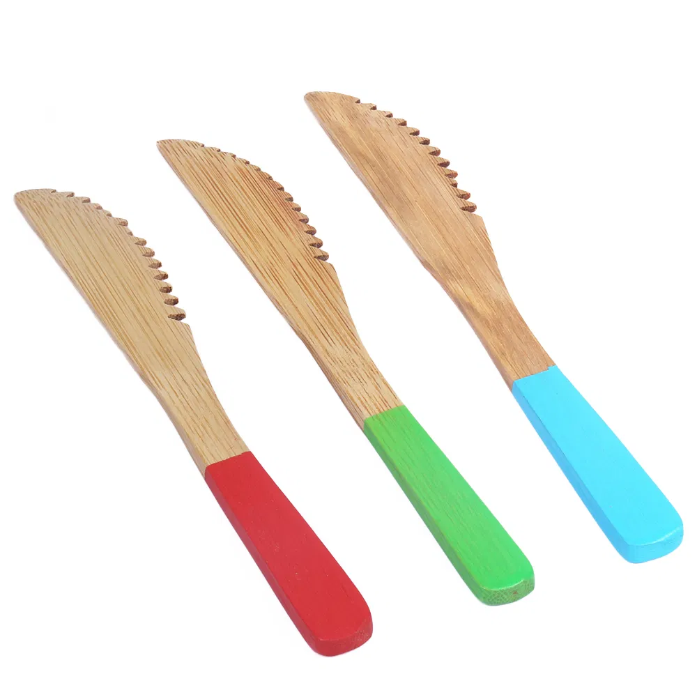Personalize Bamboo Baby Knife for Camping