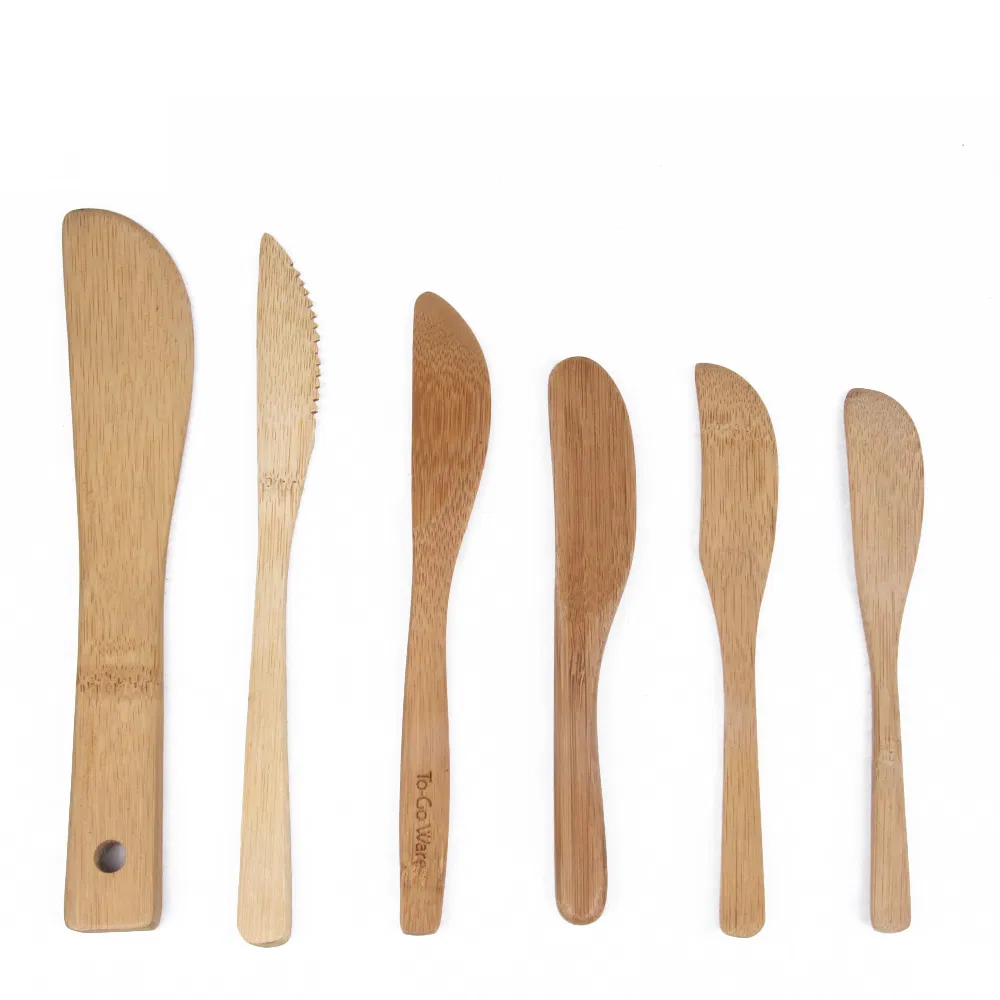 Manufacture Custom Design Bamboo Butter Knife Camping Knife Baby Knife for Kitchen