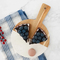Round Shape Acacia Wood and Marble Charcuterie Board with Handle