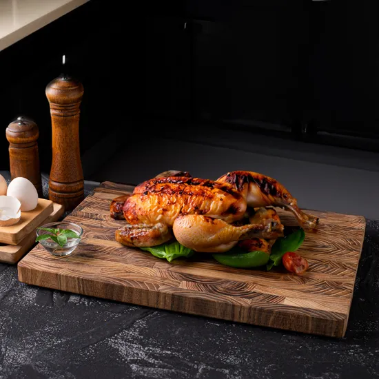 End Grain Teak Wood Cutting Boards Kitchen Chopping Board