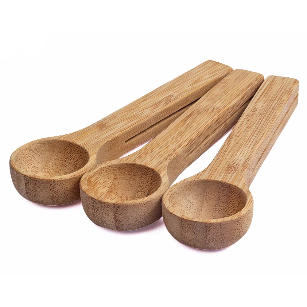 Bamboo Measuring Spoon Set of 3 for Kitchen