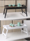 100% Natural Bamboo Bed Tray Table with Foldable Legs