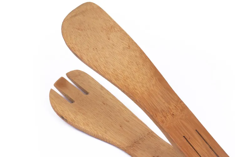 Wholesale Wide Bamboo Bread Tongs