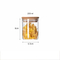 Wholesale Borosilicate Glass Jar with Bamboo Wood Lid for Coffee Candy Tea Nuts Storage