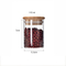 Borosilicate Glass Storage Jar with Bamboo Lid for Nut Cookie Biscuits Candy Coffee Food Packaging
