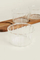Paddle Shape Acacia Wood DIP Tray with 3 PCS Glass Serving Bowls Set for Sale