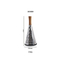 Cone Shape Stainless Steel Cheese Grater with Wooden Handle for Shaving Cheese Fruits Vegetables