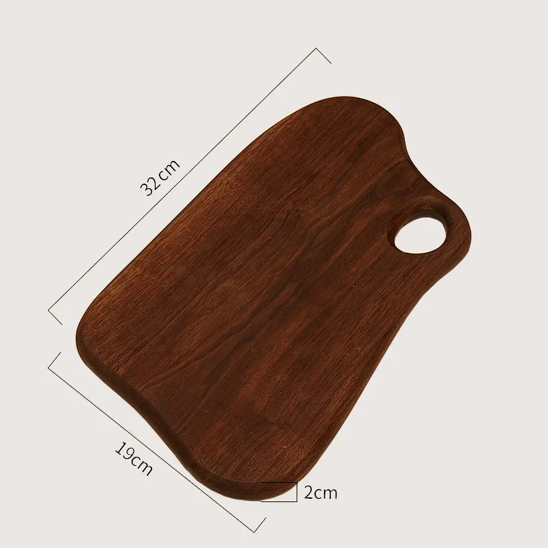 Bag Shape Walnut Wooden Cutting Board Serving Board