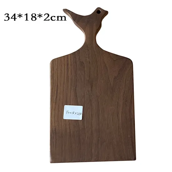 Multipurpose Organic Walnut Serving Platter for Cheese & Bread