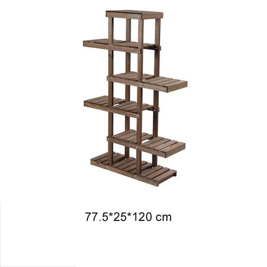 up - Down and Left - Right Stacked Six- Layer Table - Top Mini Flower Rack for Succulent Plants