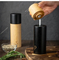 Styllish Wooden Salt and Pepper Grinder with Black Painting