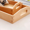 Customizable Engraved Beech Wood Serving Tray for Charcuterie Boards & Party Snacks