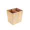 Double Ash Wood Trash Can for Kitchen / Office / Living Room