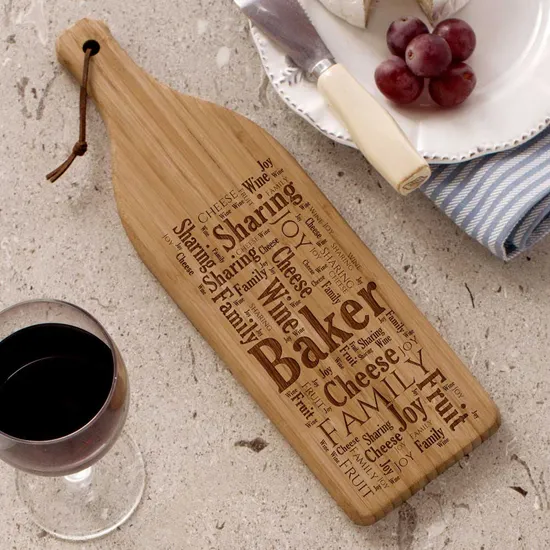 Portable Paddle Bamboo Kitchen Cheese Cutting Board Serving Board Set Bulkbuy